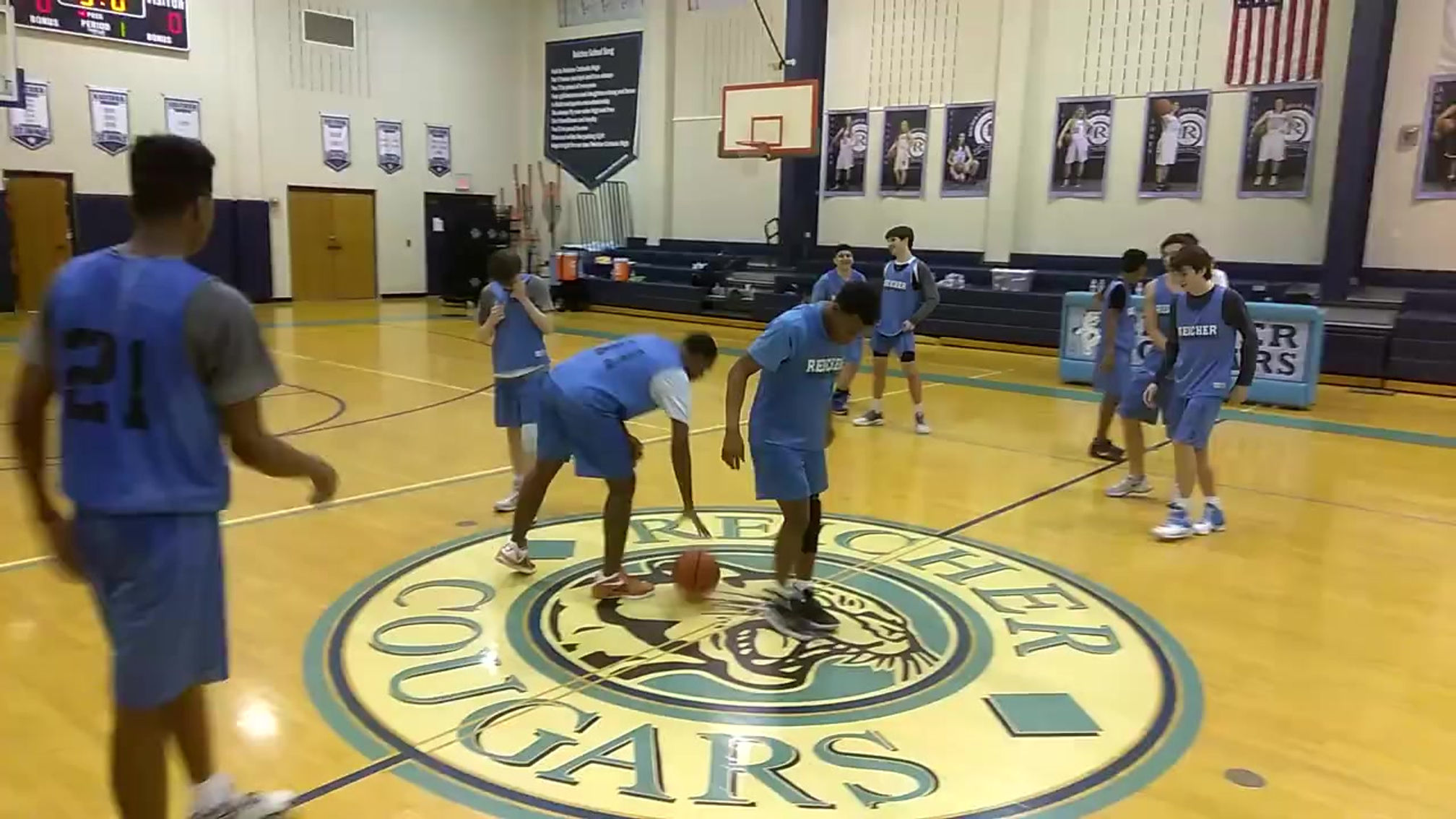 3 second box out drill